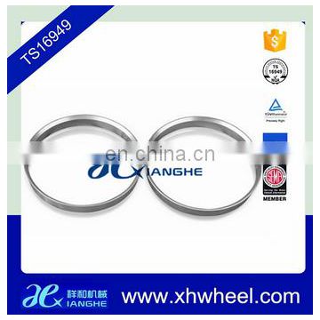 Alloy White Aluminum Hub Centric Rings 73.1 OD to 57.1 ID
