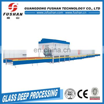China cheap bent toughened glass machine with A grade