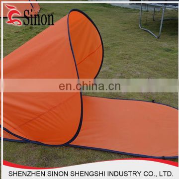 Shenzhen supplier outdoor glamping orange solar tents for sales