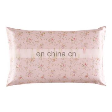 Top Quality Summer Satin Double Side 100% Pure Silk Satin Pillows Covers Pillowcase 100% Mulberry For Home Bedding