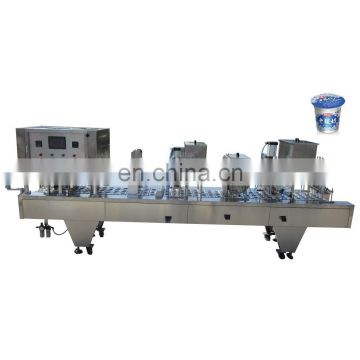Automatic plastic cup sealing lid machine