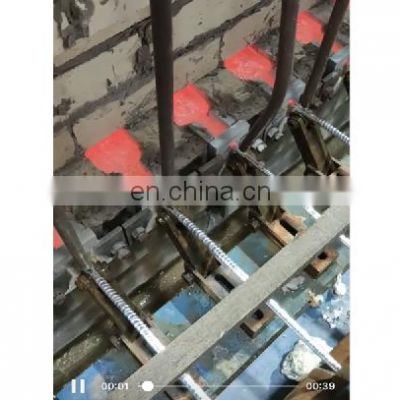 Temperature 850 degree steel wire aluminum wire cast making machine,  aluminum wire tractor with good price