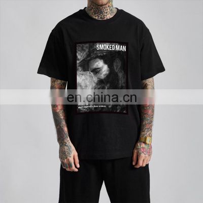 2021 Fashion Trendy Street Boys Printing Customt Oversize T-Shirt For Men