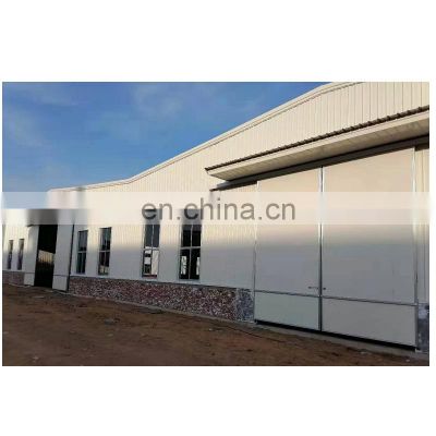 Qingdao light weight steel structure building steel frame for workshop in Mozambique