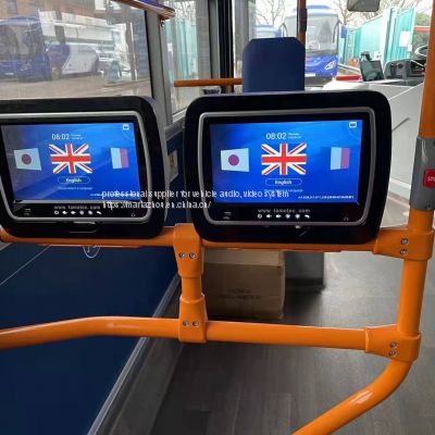 shenzhen 10.1inch bus multimedia /entertainment system