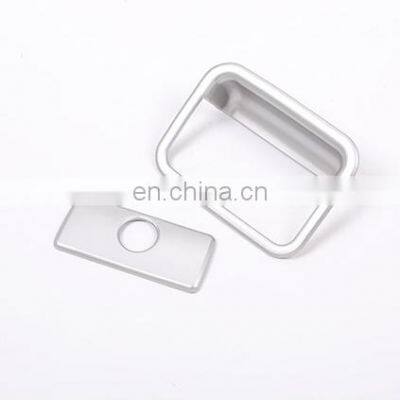 For Toyota Land Cruiser Prado FJ150 150 LC150 Car ABS Matte Silver Interior Cover Trim Accessories