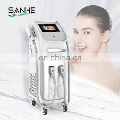 Multifunction Shr+elight+ipl dpl Super Hair Removal Rf E Light Ipl Laser Machine permanent ipl hair removal device