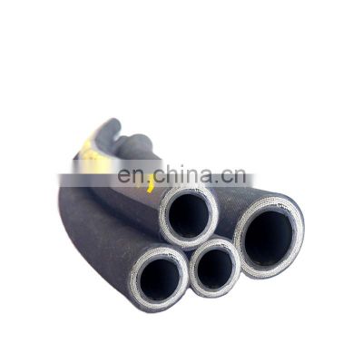 Low Price Steel Wire Reinforced High Pressure Flexible Braided Rubber Hose Pipe/ Hydraulic Rubber Hose