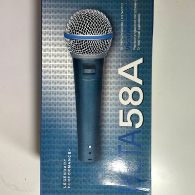 2021 Factory Direct Sale Ktv System Handheld Dual Wired Vocal Dynamic Beta58a Mic Sm58 Condenser Microphone For shure