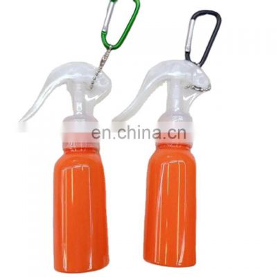 60ml Colorful Trigger Hook Alcohol Bottle Spray Keychain