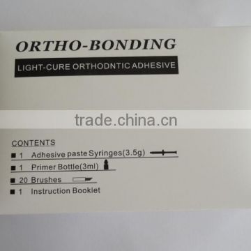 High Quality Orthodontic Adhesive Bonding No Mix Orthodontic Adhesive Bonding,Mixed Light cure