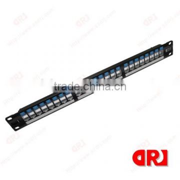 24 ports blank patch panel with dust cover
