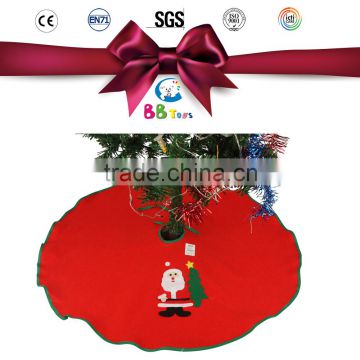 2015 Custom plush Christmas decorations Red Plush Christmas tree decoration