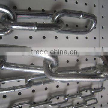 English standard electro galvanized mild steel long link chain