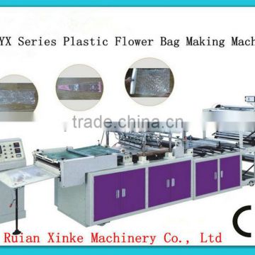 XINKE regular/irregular plastic flower bag making machine