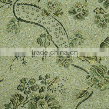 Middle East Jcaquard Polyester&Cotton China Rose Fabric B522-G