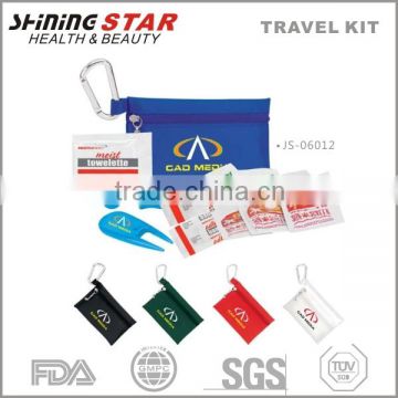 high quality travel kit in pouch