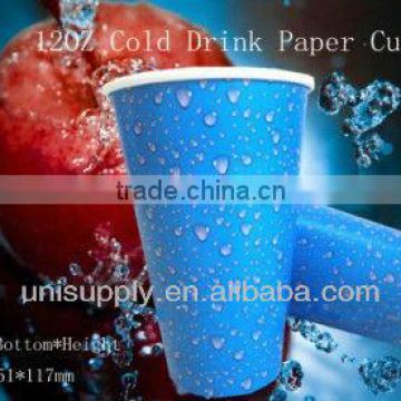 Double PE Cold Drink Paper Cup
