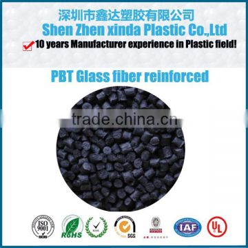 Manufacturer Cold-resistant modified PBT plastic granules reinforced with glass fiber , PBT resin