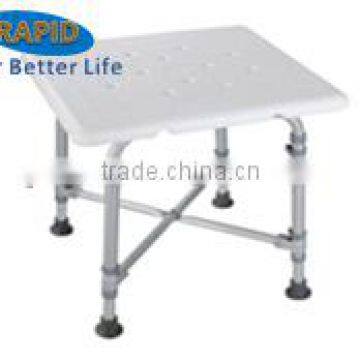 Adjustable heavy duty bath chair