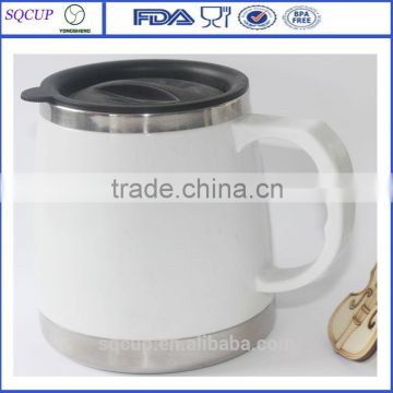 18oz stainless steel mug with paper insert advertising thermal beer mug