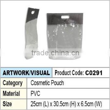 PVC Cosmetic pouch (transparent)