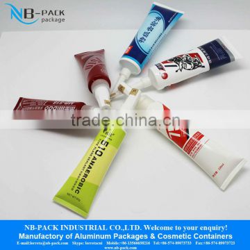 white plastic tube cosmetic tube 80ml