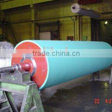 rubber mixing roll in paper machine