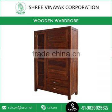 New Style Folding Wooden Wardrobe with Multi Size Drawers