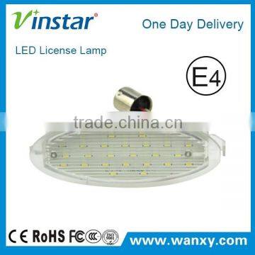 18-SMD Factory wholesale Error Free LED License Plate lamps for Opel