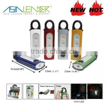 Hot Selling 6+1Led Easy Carry Multi Functional Lantern