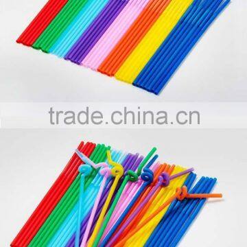 hot sale artistic straws plastic drinking straw