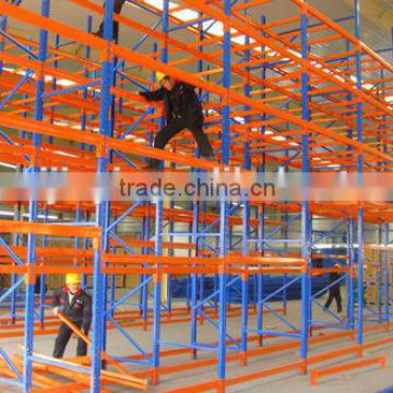 Warehouse Storage Racking and Shelving system, Warehouse Back to Back Wide Aisle Pallet Racking
