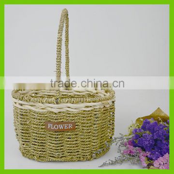 Wholesale cheap grey weaving storage baskets toy storage baskets brown weaving baskets Quality Choice