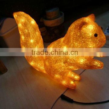 LED squirrel motif light