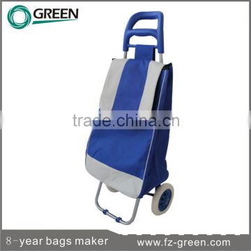 Collapsible Foldable Wheeled Trolley Shopping Bag
