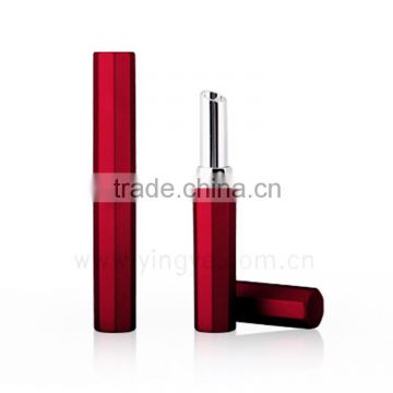 Glossy Red Plastic Custom Lipstick Container