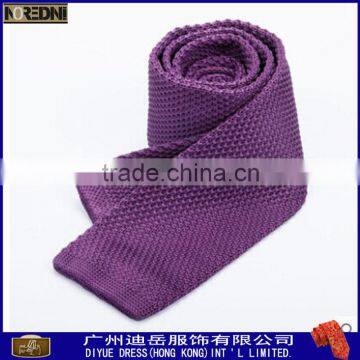 High quality 100% polyester knitted neck tie for men