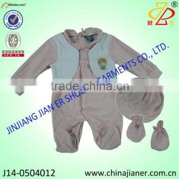 stylish design newborn baby clothes baby jumpsuit set