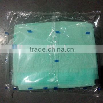 Automatic medical bed cover packing machine