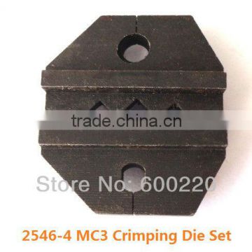 MC3 die set (2.5-6mm2) / Tyco die set 1.5-6mm2, replaceable crimping dies for crimping solar photovoltaic MC3 or tyco connectors