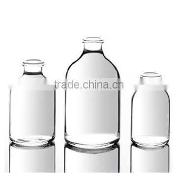 various of moulded glass vials
