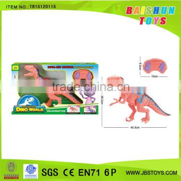 Promotion toy RC dinosaur with light and sound tr15120115