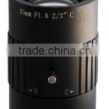 Focal length 35mm infrared lens 8.0 MP F1.8 C mount manual iris night vision optical sight CCTV Lens thermal Lens