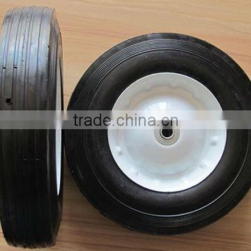12X2.75"semi pneumatic rubber wheel
