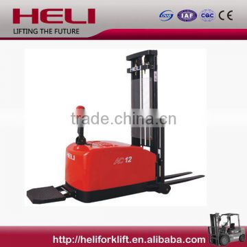 HELI BRAND CHINA ELECTRIC MANUAL STACKER 1.2T CDD12-970 FORKLIFT STACKER
