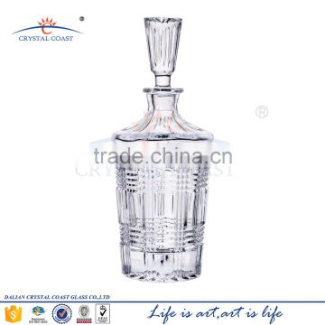 Bourbon Set of Decanter With Glass lid