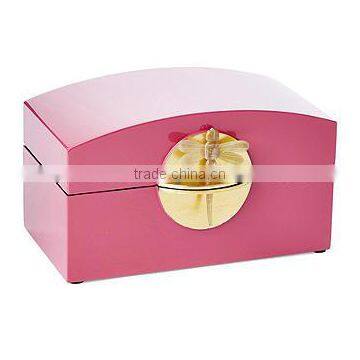 High quality best selling lacquered rectangle pink box from Vietnam
