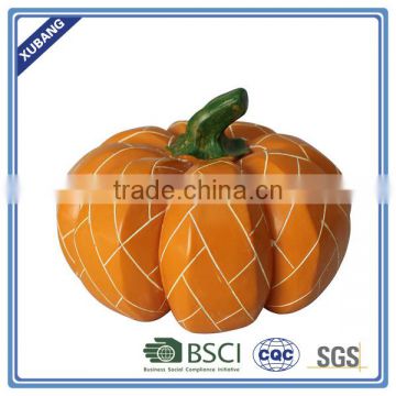 pumpkin with diamond shaped POLY RESIN TABLE TOP