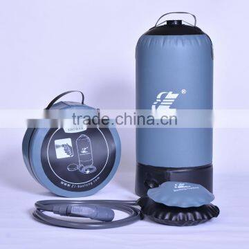 PW1027 TPU hot sales solar heated camp shower bag manufacture in Zhejiang Hangzhou